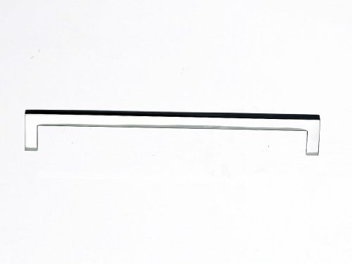 Top Knobs M1154 Nouveau III Collection 8-13/16" Square Bar Pull, Polished Chrome
