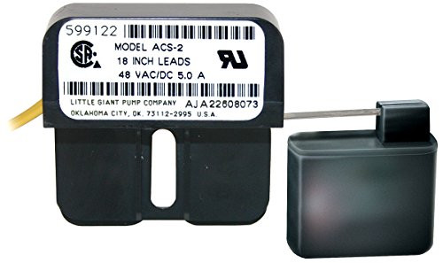 Little Giant 599122 & #174 Auxilliary Condensate Overflow Safety Switch - 5A, 18"L Wire