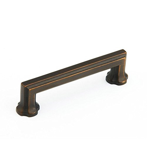 SCHAUB 877-ABZ Empire Collection 4 in. (102mm) Pull, Ancient Bronze -