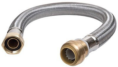 CASH ACME U3088FLEX15LF Cash Acme Flexible Water Heater Connectors, 3/4-Inch by 3/4-Inch by 15-Inch Length