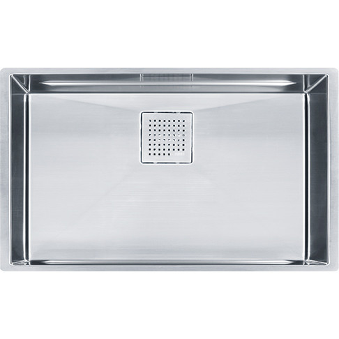 Franke PKX11028  Peak 28 3/4" x 17 3/4" x 9 5/8" 16 Gauge Undermount Single Bowl Stainless Steel Kitchen Sink