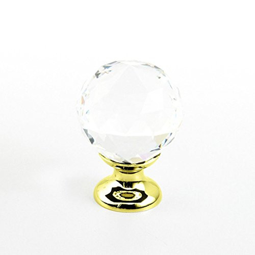 SCHAUB 70-CS-03 and Company 70-C Fire 1-1/8 Inch Diameter Round Cabinet Knob, Polished Brass