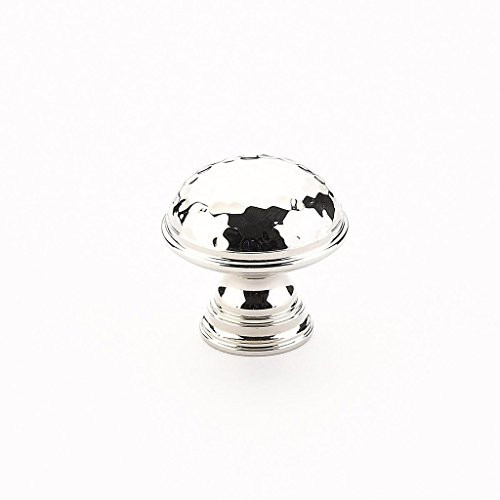 SCHAUB 570-PN and Company 570 Atherton 1-1/4 Inch Diameter Mushroom Cabinet Knob, Polished Nickel.
