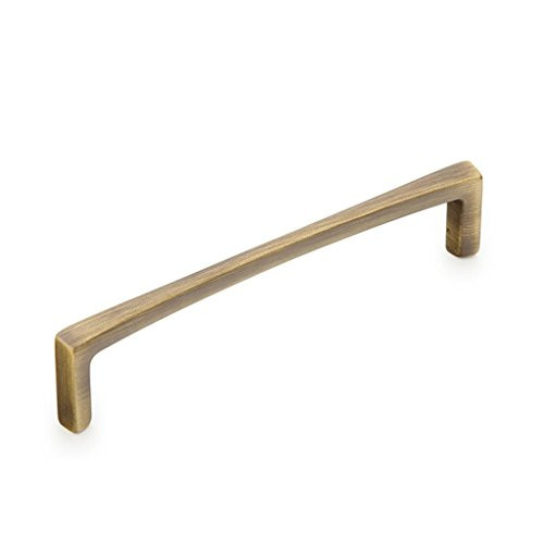 SCHAUB 502-LTBZ and Company 502 Italian Contemporary Series 6 Inch Center to Center Handl, Light Bronze.