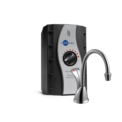 IN-SINK-ERATOR HC-WAVESN-SS In-Sink-Erator Involve Series Wave Hot and Cold Water Dispenser System with Stainless Steel Tank, Satin Nickel