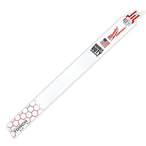 MILWAUKEE 2493814 & #174 12 10 TPI The Torch & #8482 SAWZALL & #174 Blade (5 Pack)