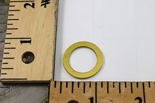 CONBRACO 98544 Industries E-2312-00 "BRASS WASHER .64""ID .925""OD"