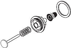 Sloan 5307074 Aqua Plumb  G50A Gem Handle Repair Kit For almost 40 years, aqua plumb has been the valu