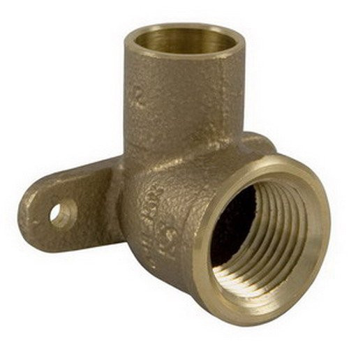 "Nibco" 70735RLF1238 NIBCO A 02513NL Mueller Copper Drop Ear Elbow 3/8" x 3/8", Lead Free