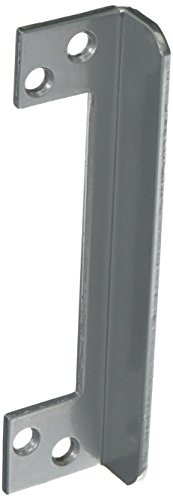 Don-Jo ALP206SL ALP 206 Steel Angle Latch Protector, Silver Coated, 6" Height (Pack of 10)
