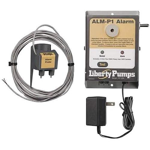 Liberty Pumps ALM-P1-EYE  NightEye Wireless Enabled 115V Indoor Compact Snap-On Float Alarm with 10' Cord