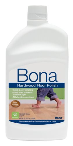 Bona WP500351001 POLISH, HARDWOOD FLOOR LOW GLOSS 32 OZ, 8/CASE