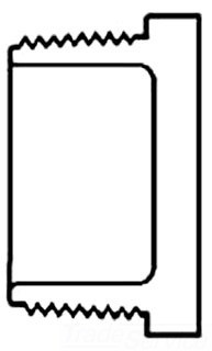 850-005 1/2 IPS PLUG PVC SCH-80 SPEARS MFG. CO. 9597