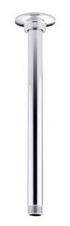 K-7392-CP POLISHED CHROME 12^ STRAIGHT SHW ARM & FLANGE KOHLER KALLISTA STERLING PRODUCTS 940784