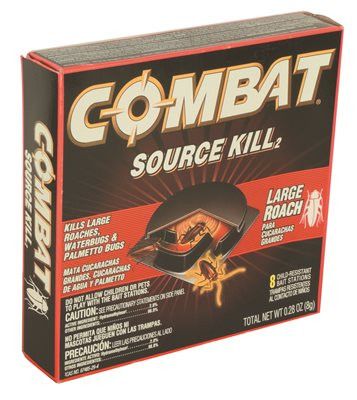 Dial Corp 880784 Dial. Professional Source Kill Large Roach Killing System, Child-Resistant Disc, 8/Box ()