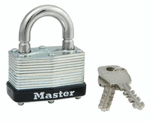 MASTERLOCK 108090 500 KA BRK 197 Laminated Padlock