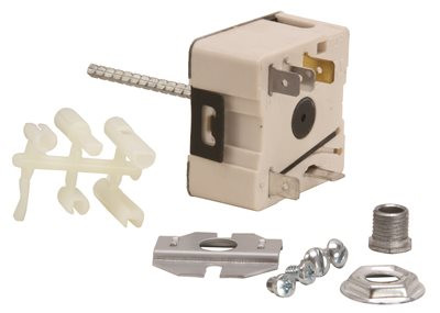 ROBERTSHAW 654200 ® UNI-KIT® UNIVERSAL ELECTRIC RANGE INFINITE SWITCH, PUSH TO TURN 654200 .