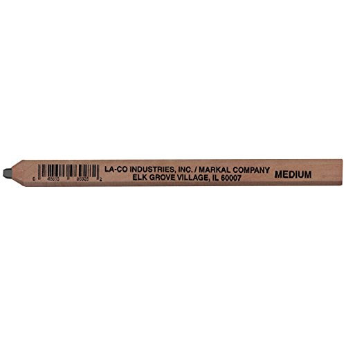 LA-CO 885504 Carpenter's Pencils - medium lead carpenter pencil [Set of 10]