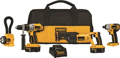 DeWalt 298407 DCK274L 18-Volt Cordless Hammerdrill/Impact Driver Combo Kit with XRP Li-Ion Battery Packs