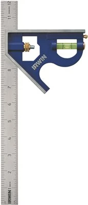 Vise Grip 286186 IRWIN Combination Square, Metal-Body, 12",
