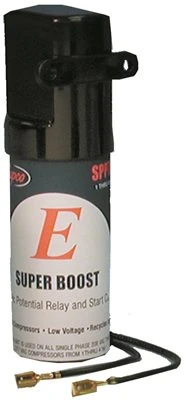 Supco 661394  E Series Electronic Potential Relay style Hard Start Kit, Greater than 1 Horsepower Range, 189-227F Capacitor Size