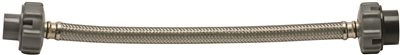 FLUIDMASTER 290182 Faucet Connector Stainless Steel 1/2 " Comp X 1/2 " Fip X 12 " 1500 Psi