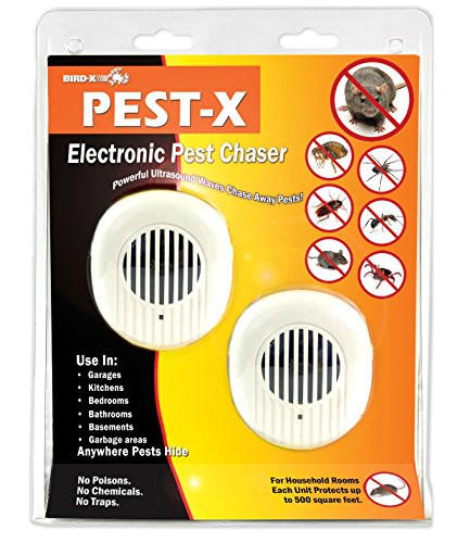 BIRD-X 3569125 Pest-X All-Pest Rodent and Insect Repeller (2-Pack)  Pest Control 500 sq. ft. Per Unit