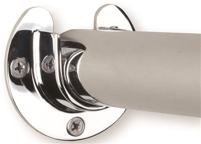 JOHN STERLING 2492086 FAST MOUNT® CLOSET-MAX CLOSET POLE SOCKETS, HEAVY-DUTY, CHROME, 1-5/16 IN., 2 PER PACK