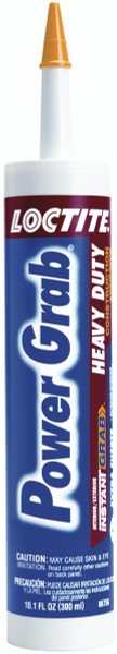 HENKEL CONSUMER ADHESIVES 104823 Loctite Power Grab Express Heavy Duty Construction Adhesive, 9 Ounce Cartridge (2032666)
