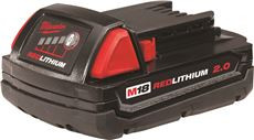 MILWAUKEE M18™ RED LITHIUM™ 2.0 COMPACT BATTERY PACK MILWAUKEE ELECTRIC TOOL 48-11-1820