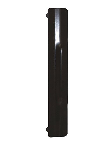 Don-Jo 2473903 NLP-206 12 Gauge Steel Narrow Commercial Type Latch Protector, Dura coated, 1-1/2" Width x 6" Height, For Outswinging Doors (Pack of 10)