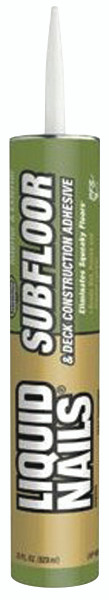 LIQUID NAILS 101563  VOC 10-Ounce Subfloors and Construction Adhesive