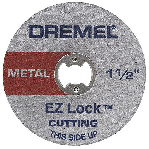 Dremel 2467465 Cutoff Wheel Contains Five 1-1/2 In. Metal Cutoff Wheels For Ez Lock Mandrel