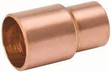 Mueller Industries 1056 COPPER REDUCING COUPLING WITH STOP, 1-1/4 IN. X 1 IN. W0