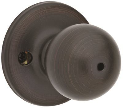KWIKSET 803600 93001-542 Polo Privacy Bed/Bath Lock in Venetian Bronze