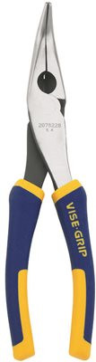 Vise Grip 286578 IRWIN Tools VISE-GRIP Pliers, Bent Long Nose, 8-Inch ()
