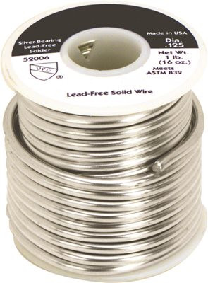 WORTHINGTON 10050 LEAD- AND CADMIUM-FREE SOLDER SPOOL, 1 LB.