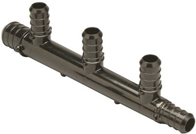 Zurn 134948  Polymer Manifolds 3/4" Pex Crimp Inlet With (4) 1/2" Pex Crimp Outlet