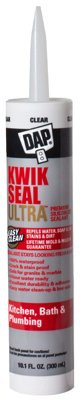 Dap 3553073 Inc 18 Pack 10.1 oz. Kwik Seal Ultra Premium Siliconized Sealant, Clear