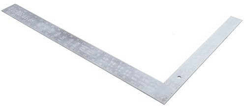 EMPIRE LEVEL 2493477 IM Steel Tradesman Square, 16-Inch by 24-Inch With Inch/Metric Graduations