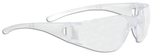 Kimberly Clark 2475190 KLEENGUARD Element Safety Glasses (), Lightweight, Economical, Disposable, Metal-Free, Clear Lens & Frame, 12 Pairs / Case