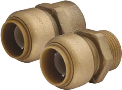 CASH ACME 421318LF U120 - Male Straight Connector | For use with OD controlled copper, CPVC or PEX