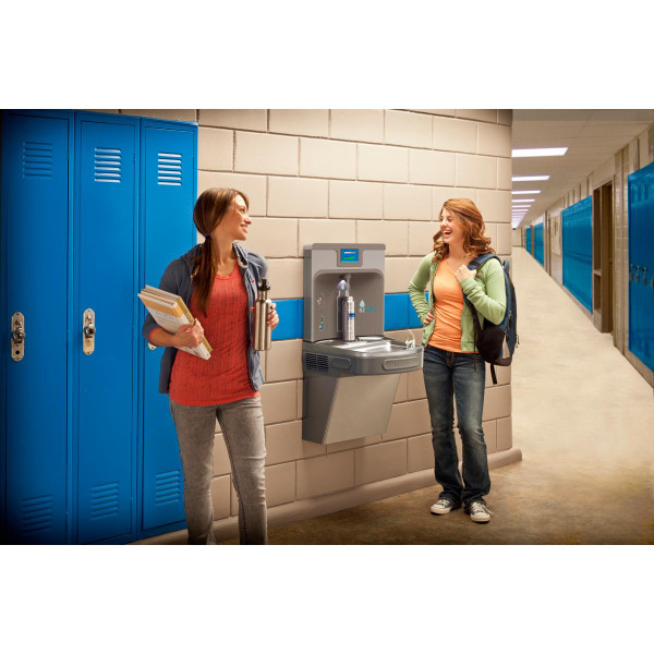 Elkay ELZS8WSSP Ezh2o Next Generation Drinking Fountain With Bottle Filling Station - Stainless Steel - Stainless Steel