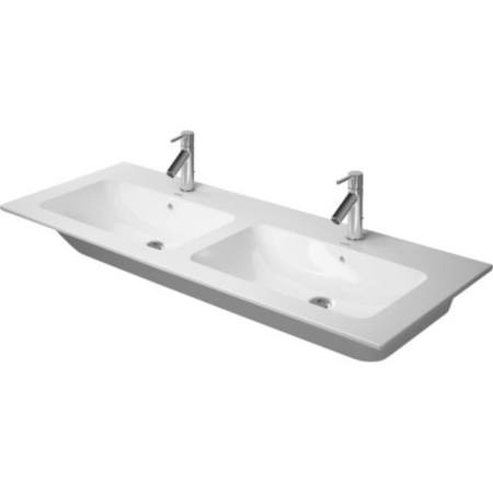Duravit 2336130000  Double washbasin 1300 ME by STARCK white with OF with TP 1 TH 73643