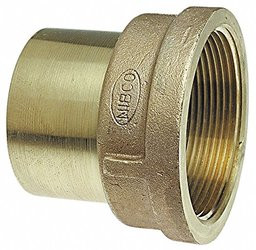 "Nibco" 7032RLF1214 1/2" C x FNPT Lead Free Cast DZR Brass Adapter