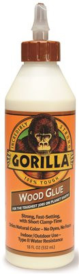 GORILLA GLUE 131706 GORILLA WOOD GLUE 8 OZ.
