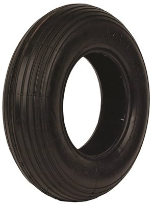 MARTIN WHEEL 296774 TIRE 480/400-8 2-PLY RATING, LW RIB TREAD.
