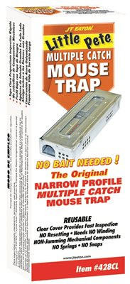JT EATON 289725 ™ LITTLE PETE™ MULTIPLE CATCH MOUSE TRAP WITH WINDOW