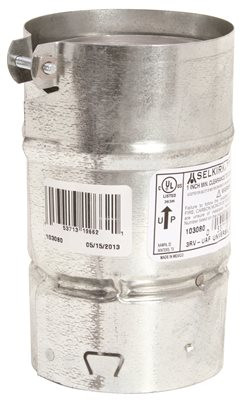 SELKIRK 503759 GAS VENT TYPE B, 3 IN UNIVERSAL FEMALE ADAPTOR