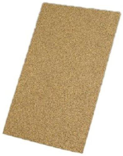 3M MMM2118 Paper Sheet 346U, Aluminum Oxide, 9" Width x 11" Length, 40 Grit, Gold (Pack of 50)